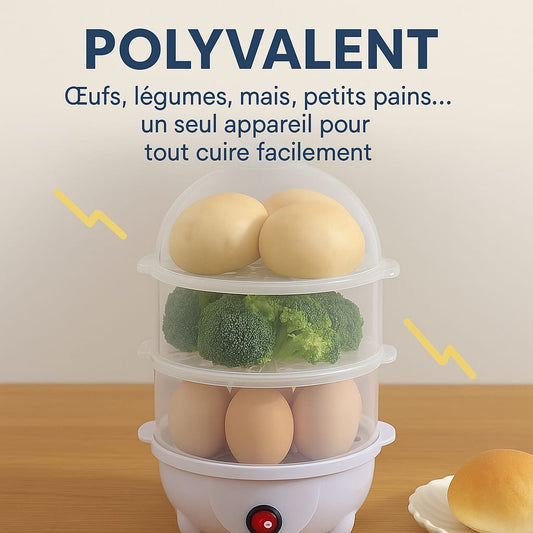 CUISSEUR VAPEUR MULTIFONCTION – 2 NIVEAUX